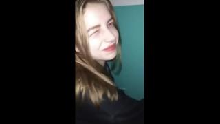 video заставил сосать хуй молодую соску в подъезде минет кончил на лицо сперму на лицо русское порно с диалогами sex