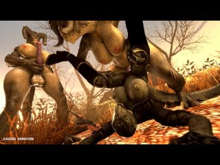 video 3d fallout porn by kasdaq futanari deathclaws double penetratation argonian girl skyrim r34 rule34 sex porn hot sex