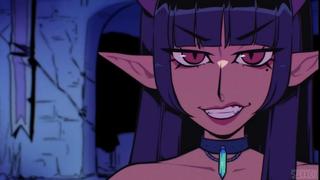 video lithia succubus conquered by speedosausage 2d short porn animation hentai femdom demon girl sex