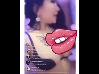 video казашка инстаграм трансляция показывает себя sex