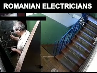 video romanian electrician sex