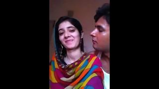 video super hot paki gf smooch n kiss boob press by bf sex
