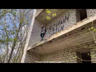 video поймал хулиганку и получил награду от неё в заброшенном здании sex