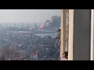 video официально в бердянске уничтожен большой десантный корабль оккупантов sex