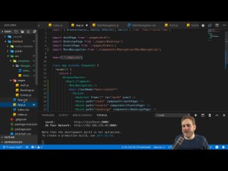 video 12 adding a navbar build a complete app with graphql mongodb and sex