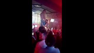 video студентка в клубе севастополя на барной стойке занимается сексом sex