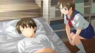 video похотливая сестра скачет на члене брата в хентай ролике sex