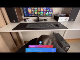 video милая няшка расплатилась за выигрыш полным ротиком спермы pornovidosii sex