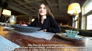 video anny walker l bellamurr an ex girlfriend gave a blowjob in a restaurant and i fucked her hard after dinner anny sex
