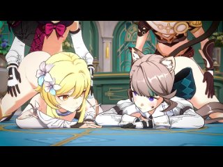 video lumine x lynette люмин x линетт genshin impactmellewd sex