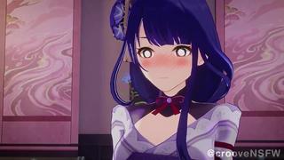 video raiden x yae miko райден x яэ мико genshin impact sex