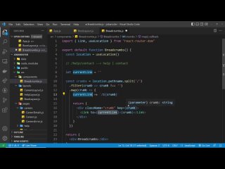 video react router in depth 9 making breadcrumbs uselocation hook sex