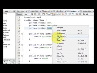 video jsf javaserver faces tutorial 6 simple login application by calling method in jsf part 1 sex