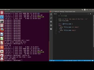 video shell scripting tutorial for beginners 6 file test operators sex