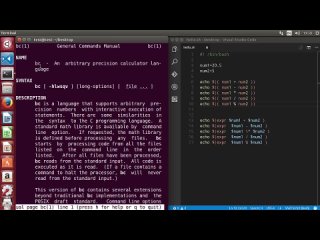 video shell scripting tutorial for beginners 11 floating point math operations in bash bc command sex