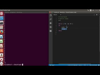 video shell scripting tutorial for beginners 16 using sleep and open terminal with while loops sex