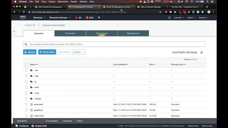 video amazon web services aws tutorial 6 hosting a static portfolio website on aws part 3 sex