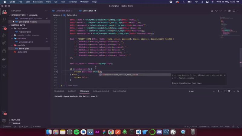 video flutter shopping app tutorial 10 sending request to server from postman and securing password sex