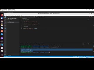 video how do i read user input into a variable in bash shell scripting tutorial for beginners sex