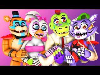 video fnaf security breach фильм анимация 3d все серии подряд глэмрок ной фнаф фредди рокси монти sex