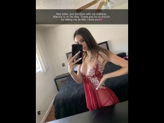 video caption cheating creampie cuckold hotwife porn gif by sadist sex