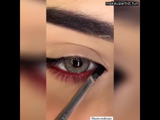 video легкий в исполнении макияж для нижнего века можно использовать любой цвет molly cosmetics sex