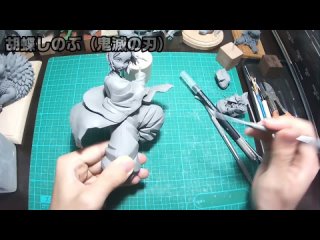 video 鬼滅の刃胡蝶しのぶちゃんのフィギュアを作ってみた粘土the making of shinobu kocho figure demon slayer sex