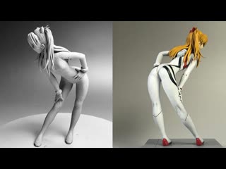 video シンエヴァンゲリオン劇場版式波アスカラングレーのフィギュアを作ってみた完全版粘土evangelion 3 01 0 thrice upon a time asuka sex