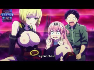 video сжатые ученики blush подзаголовок multiple girls высокое разрешение hairband белая волоса 1boy mato seihei нет sex