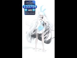 video тися tagme соло animated грудь 3d бедра white hair vrchat video высокое разрешение 1girl голубые глаза medium sex