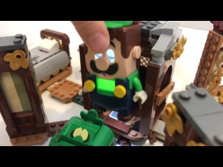 video обзор лего луиджи мансион призрачные прятки 71401 lego luigis mansion haunt and seek sex