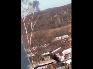video крушение московитского миг 31 появилось видео первых секунд после падения истребителя sex