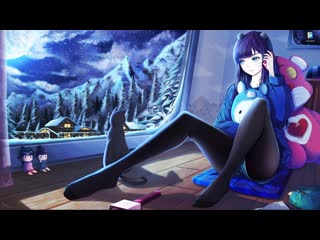 video голубоглазая аниме девушка с котом у окна живые обои для wallpaper engine sex