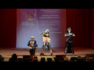 video niji fest 2017 оригинальные костюмы групповое дефиле 77 beatrice rossofiore kaylen amber и мурzик femsoldier sex