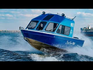 video самый практичный российский катер из алюминия bossforr 740 west sex