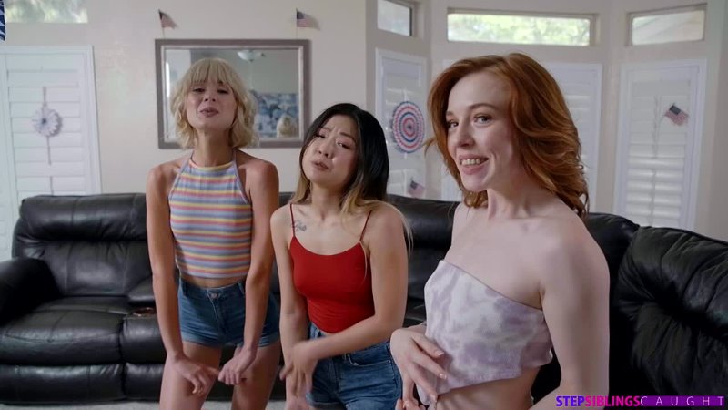 video jessie saint lulu chu madi collins take your fun sized sister and her friends all sex hardcore blowjob incest sex