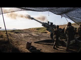 video беспилотник снял уничтожение российскими артиллеристами гаубицы м777 у спорного sex