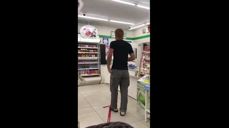 video в каком то японском супермаркете sex