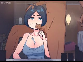 video порно blowjob хентай видео с сисястой тянкой time stopped brush by derpixon sex