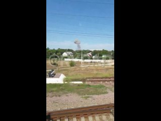 video удар по аэродрому гвардейское в крыму в районе 11 часов украинские формирования нанесли ракетный удар по аэродрому sex