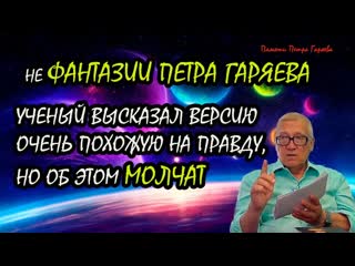 video академик пётр гаряев квантово лингвистическая генетика фракталы медитация sex