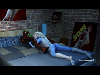 video deadpool в порно с ледяной женщиной sex