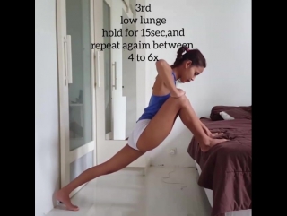 video sls растяжка на продольный шпагат у стены sex