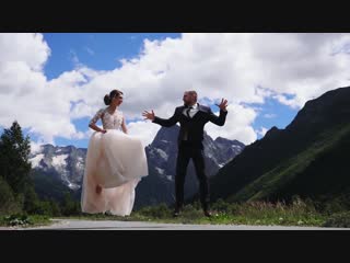 video эмоции пары сразу после церемонии sex