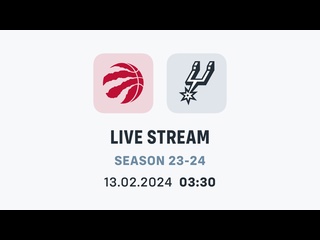 video прямая трансляция матча сан антонио торонто san antonio spurs at toronto raptors live stream 13 02 2024 sex