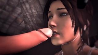 video анимация порно хентай 3d оральный секс анал фистинг лара крофт трах sex fuck тентакли anal двойное проникновение sex