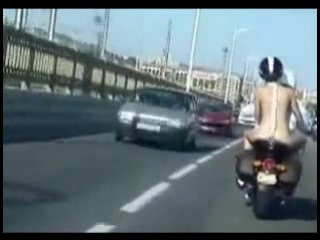 video голая гоняет на мотоцикле sex