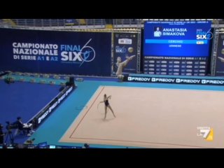 video анастасия симакова обруч финал клубного чемпионата италии 2023 sex