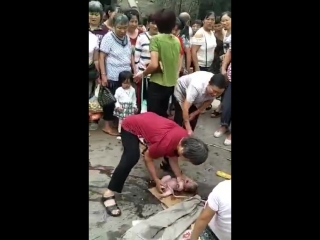 video уличные роды в китае осторожно впечатлительным 18 sex