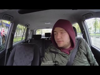 video телка разделась в такси sex